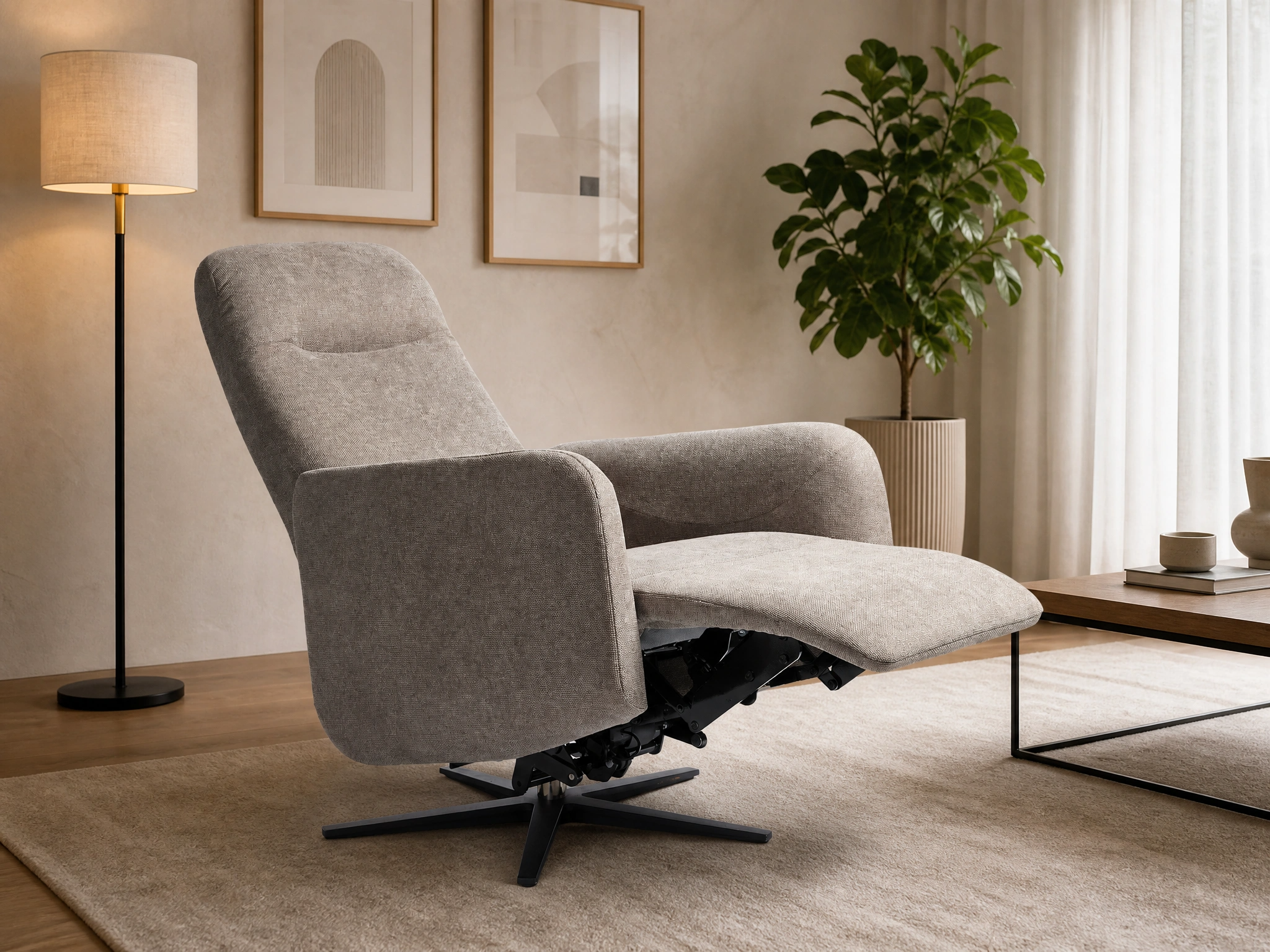 Alfa : Fauteuil relax électrique pivotant
