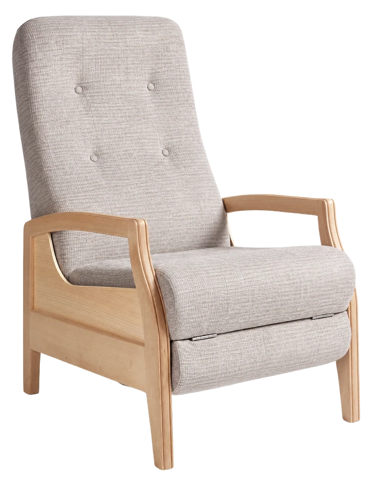 Fauteuil relax Évolution, coloris blanc